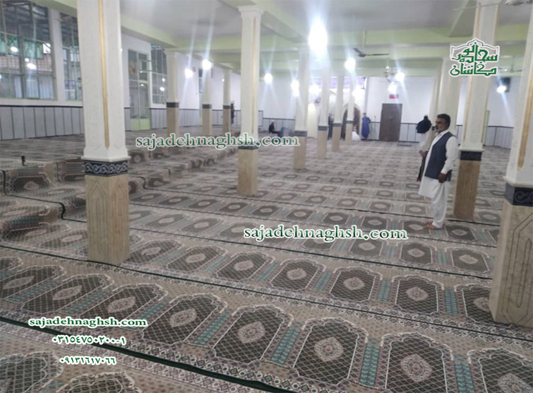 خرید فرش نمازخانه مسجد النبی مشهد